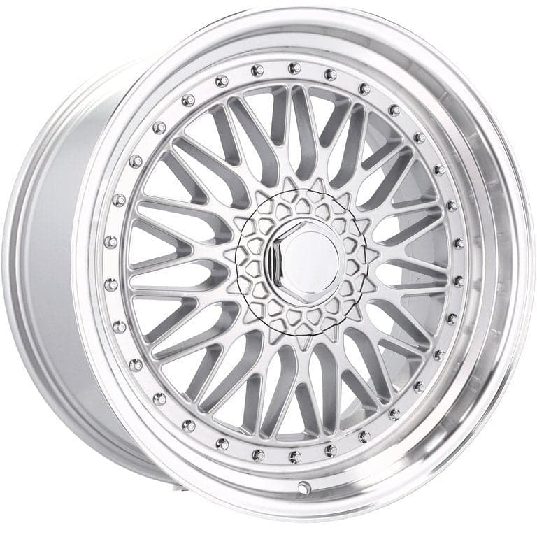 Alu kola Racing Line BY479 10x17 5x112 ET20 74.1 Silver & Polished Lip
