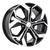 Alu kola pro Renault B5168 7.5x18 5x114.3 ET46 66.1 Black Polished