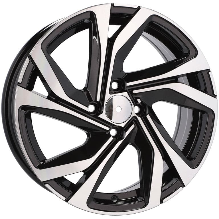 Alu kola Racing Line B5762 6.5x16 4x100 ET44 černá, Renault WheelsUp