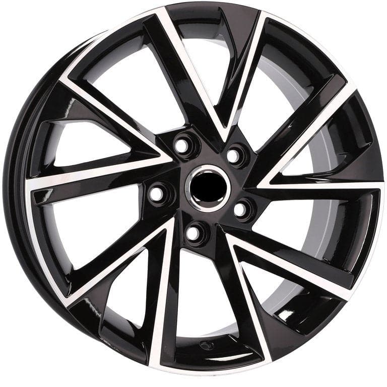 Alu kola Racing Line FE181 7.5x18 5x112 ET43 černá, Škoda WheelsUp