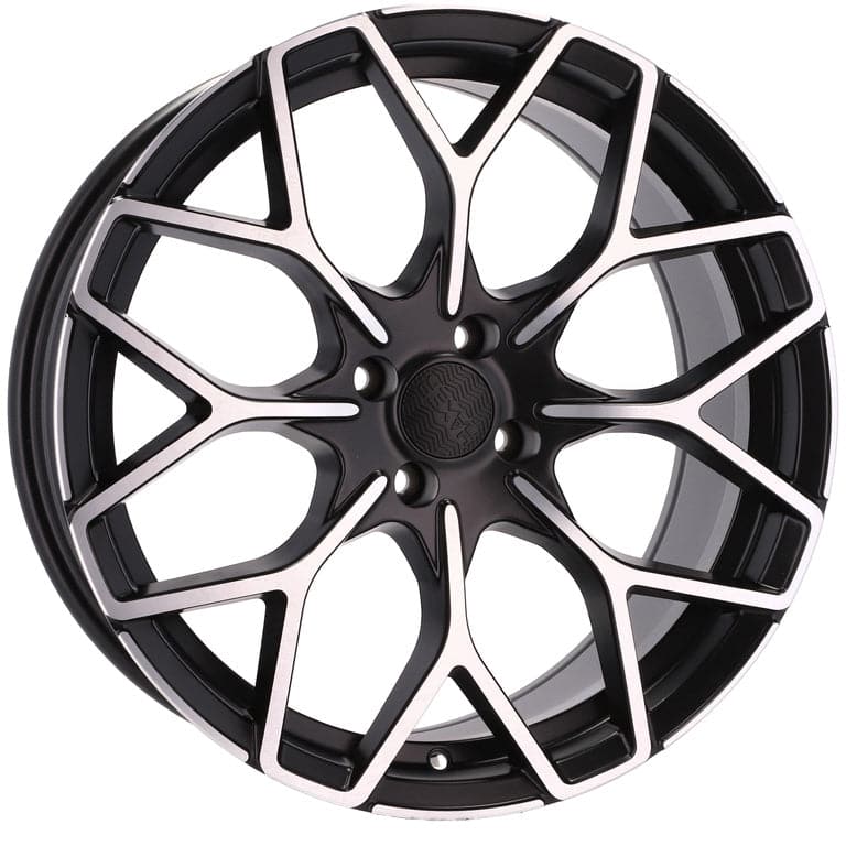 Alu kola HAXER B1449 7.5x17 4x100 ET25 černá, Smart WheelsUp