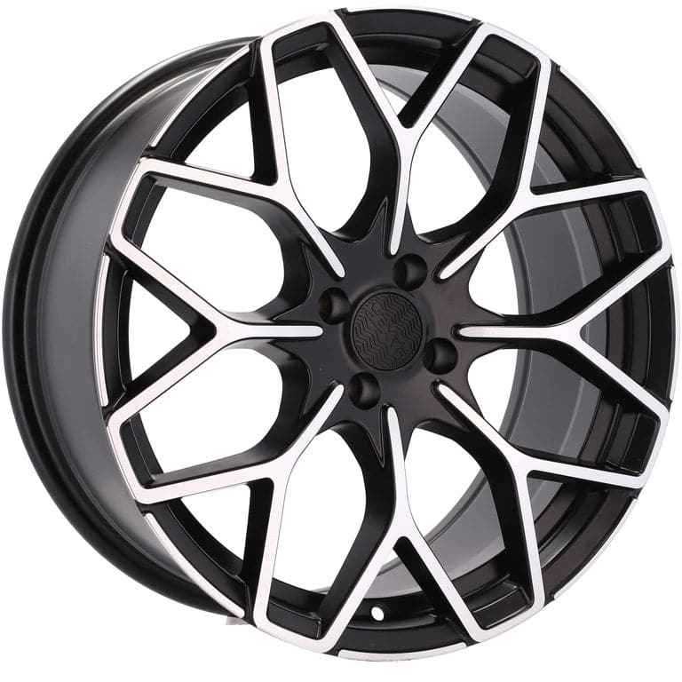 Alu kola HAXER B1449 7.5x17 4x100 ET25 černá, Smart WheelsUp