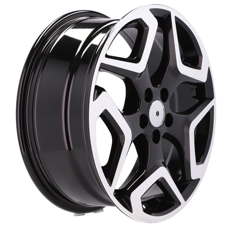Alu kola Racing Line B1606 7x17 5x100 ET55, černá WheelsUp