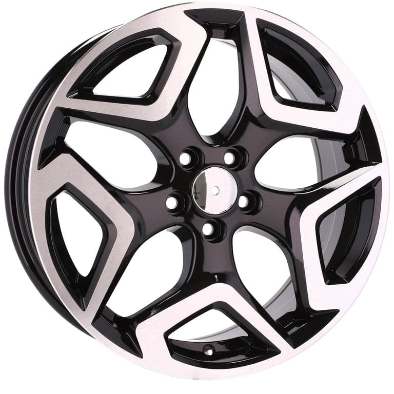 Alu kola Racing Line B1606 7x17 5x100 ET55, černá WheelsUp