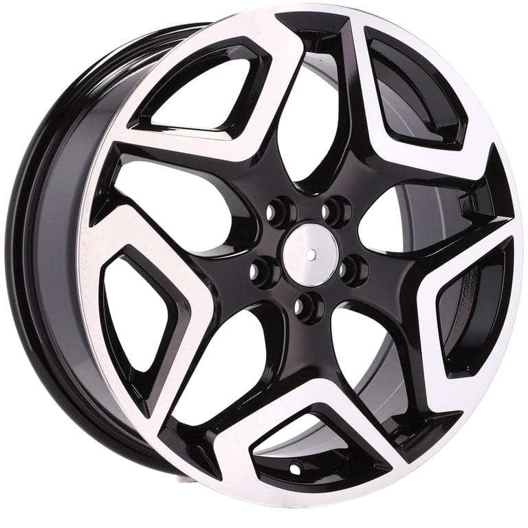 Alu kola Racing Line B1606 7x17 5x100 ET55, černá WheelsUp