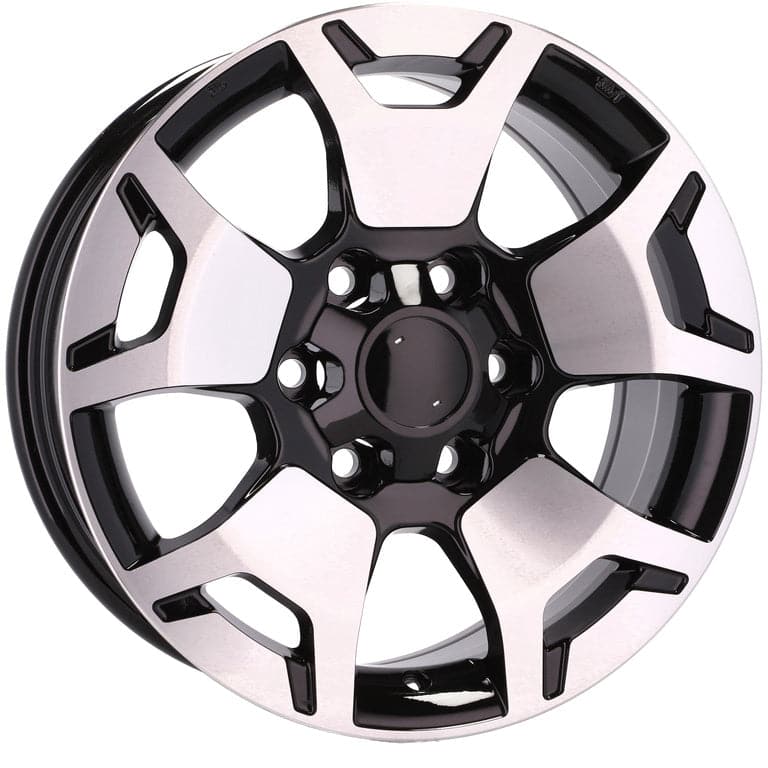 Alu kola Racing Line B1460 7.5x18 6x139.7 ET25 černá, Toyota WheelsUp