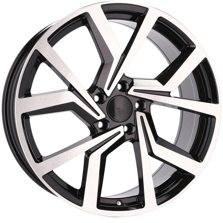 Alu kola Racing Line B1154 7.5x17 5x100 ET45, černá WheelsUp