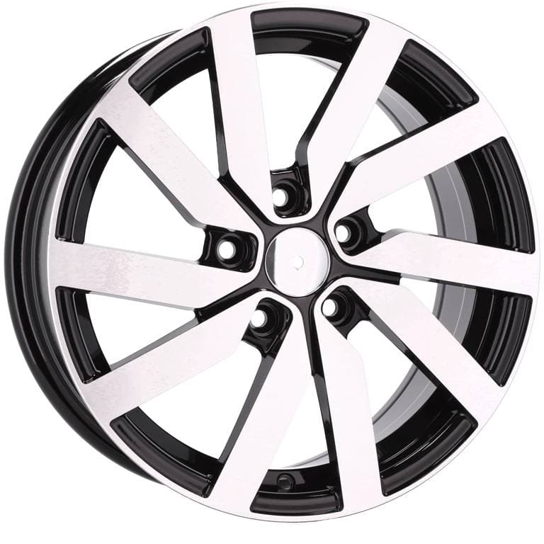 Alu kola Racing Line VW151 6.5x16 5x112 ET46 černá, Volkswagen WheelsUp