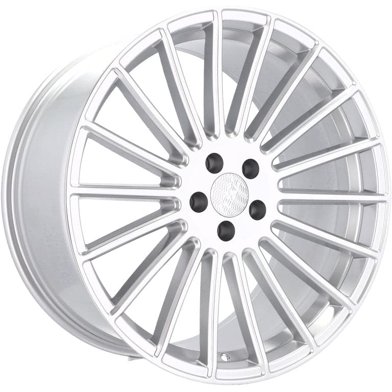 Alu kola HAXER A1227 8.5x19 5x112 ET25 66.6 Silver Shining