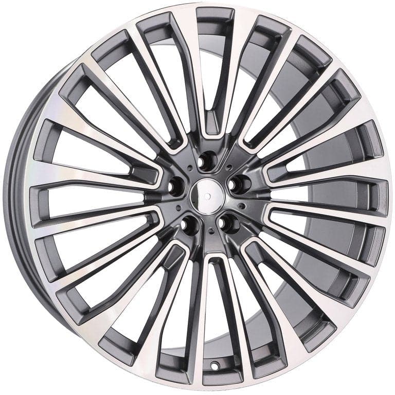 Alu kola HAXER A8078 8x16 8x100/114 ET15 stříbrná, Mercedes WheelsUp