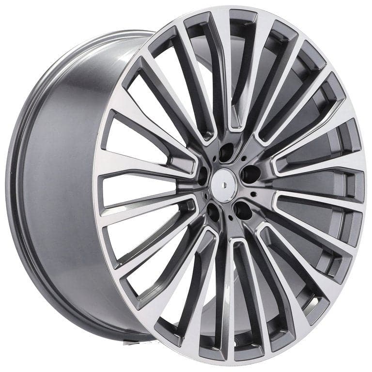 Alu kola HAXER A8078 8x16 8x100/114 ET15 stříbrná, Mercedes WheelsUp