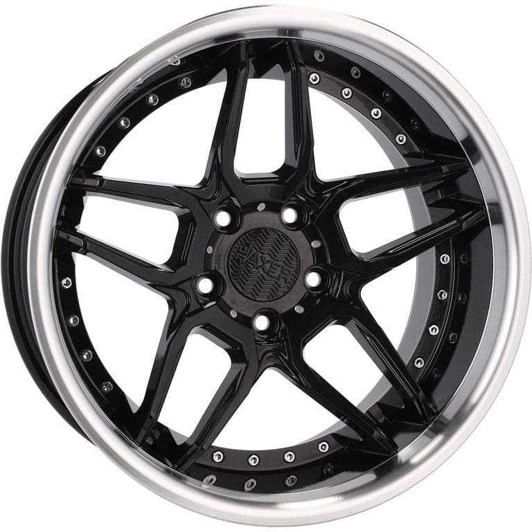 Alu kola HAXER SSA01 10x18 5x120 ET15 černá, Mercedes WheelsUp