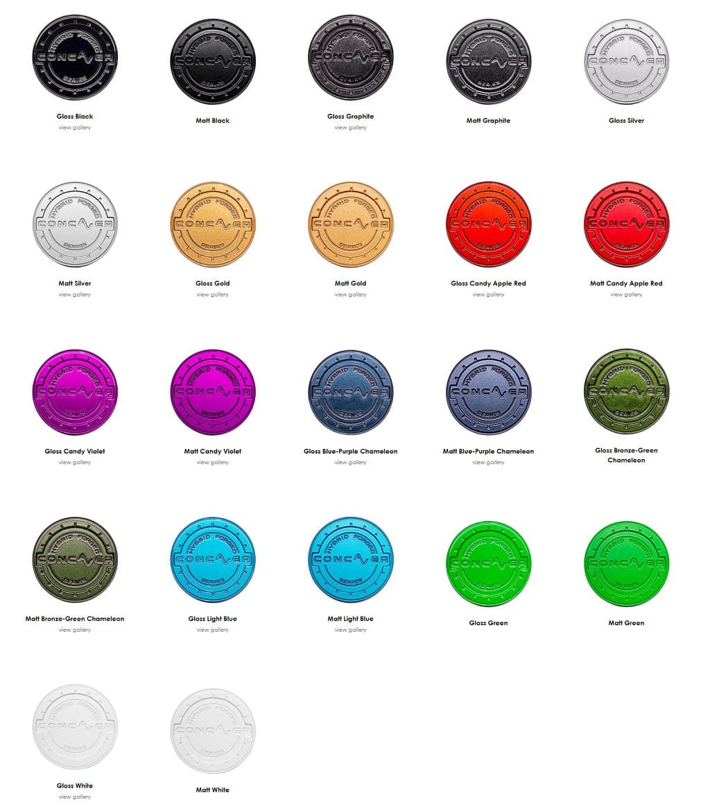 Alu kola Concaver CVR5 21x11,5 ET17-59 BLANK Custom Finish WheelsUp