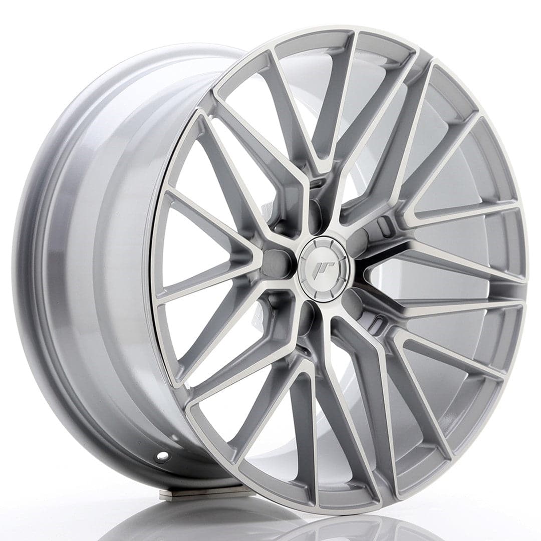 Alu kola Japan Racing JR38 18x9 ET20-45 5H BLANK Silver Machined Face WheelsUp