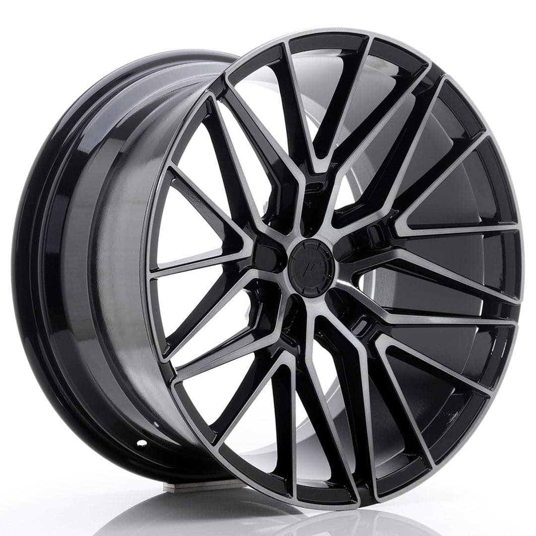 Alu kola Japan Racing JR38 20x10,5 ET20-45 5H BLANK Black Brushed w/Tinted Face WheelsUp