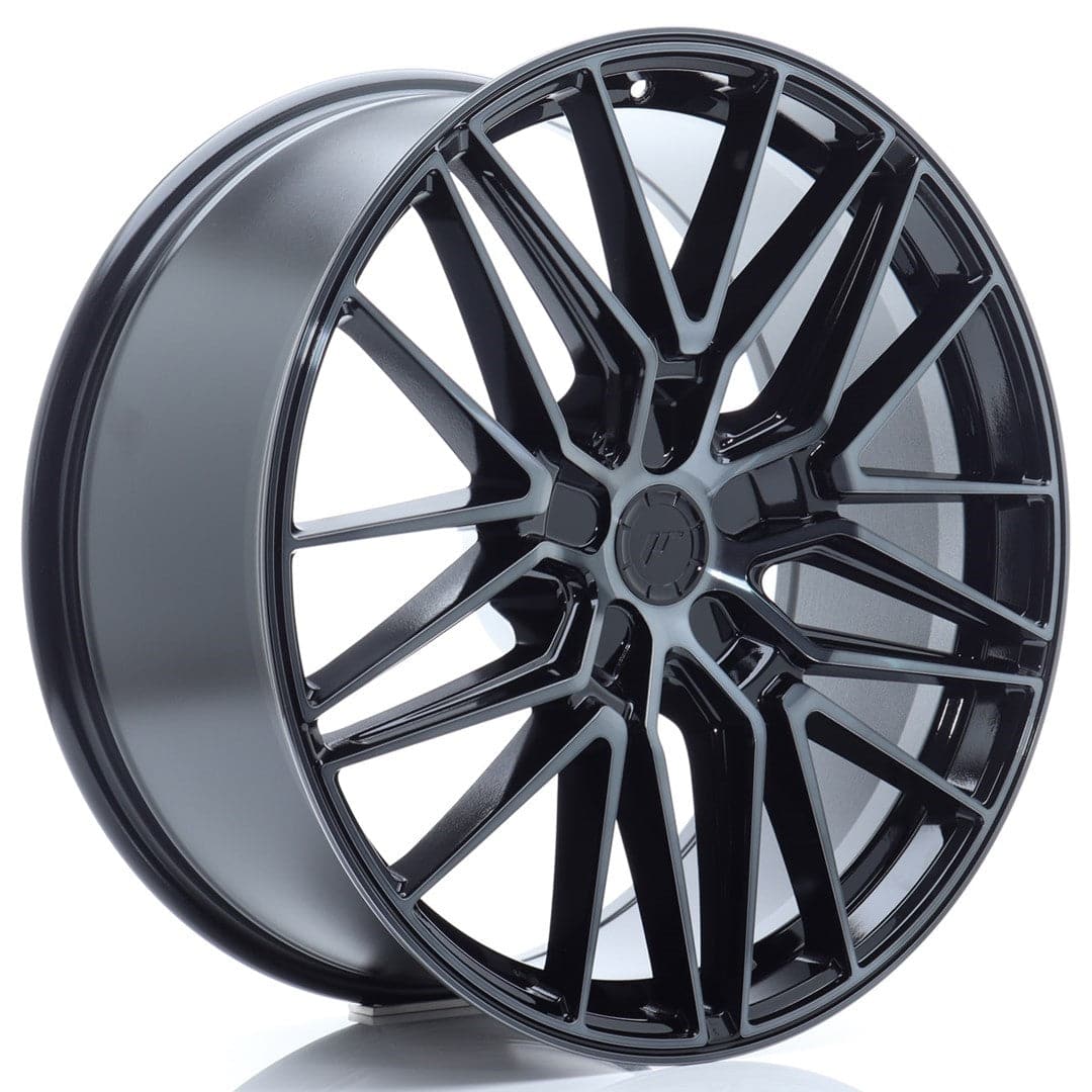 Alu kola Japan Racing JR38 21x9,5 ET14-58 5H BLANK Black Brushed w/Tinted Face WheelsUp