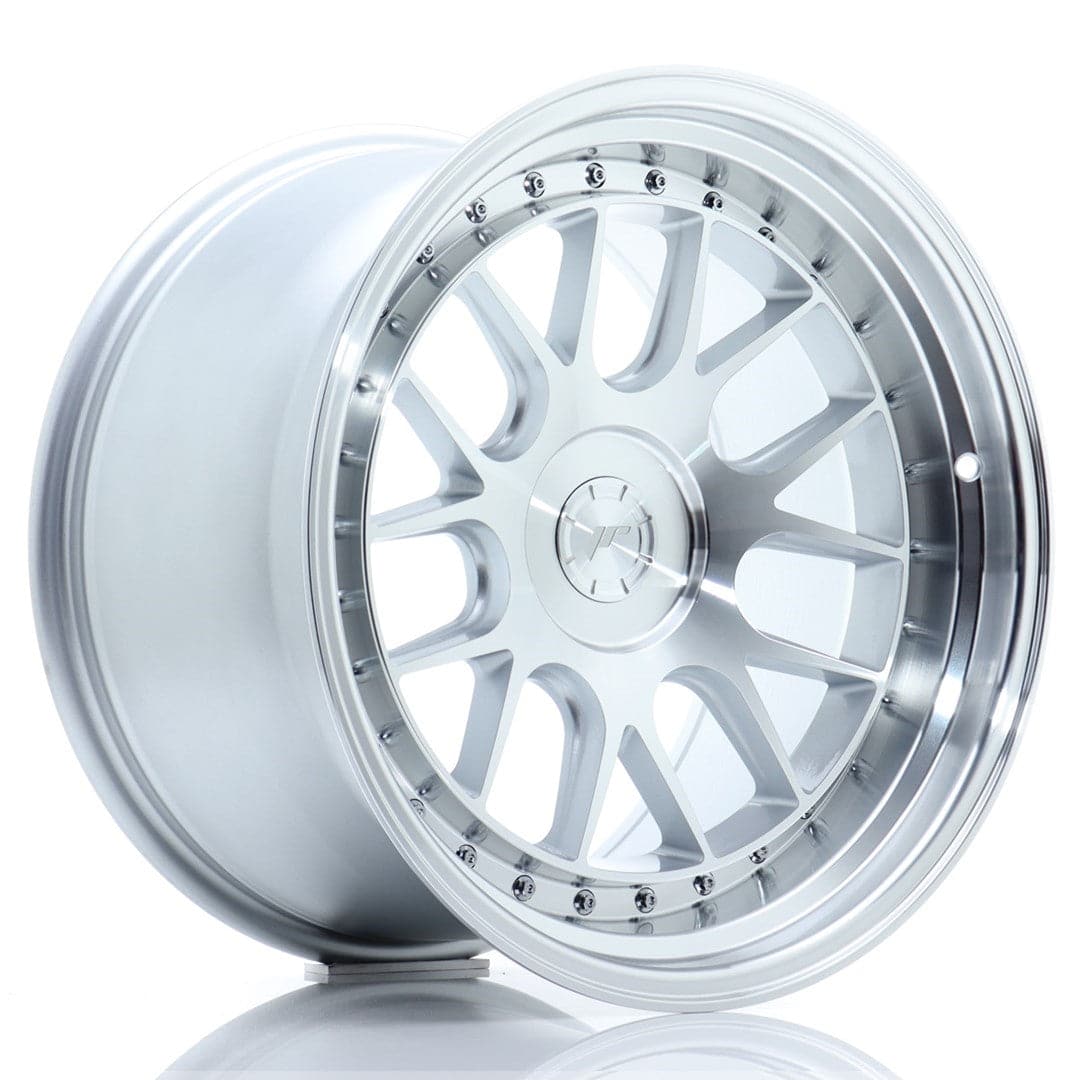 Alu kola Japan Racing JR40 18x10,5 ET15-22 5H BLANK Silver Machined Face WheelsUp