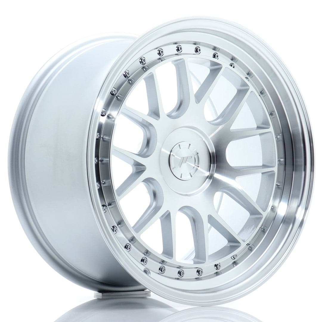 Alu kola Japan Racing JR40 18x9,5 ET15-35 5H BLANK Silver Machined Face WheelsUp