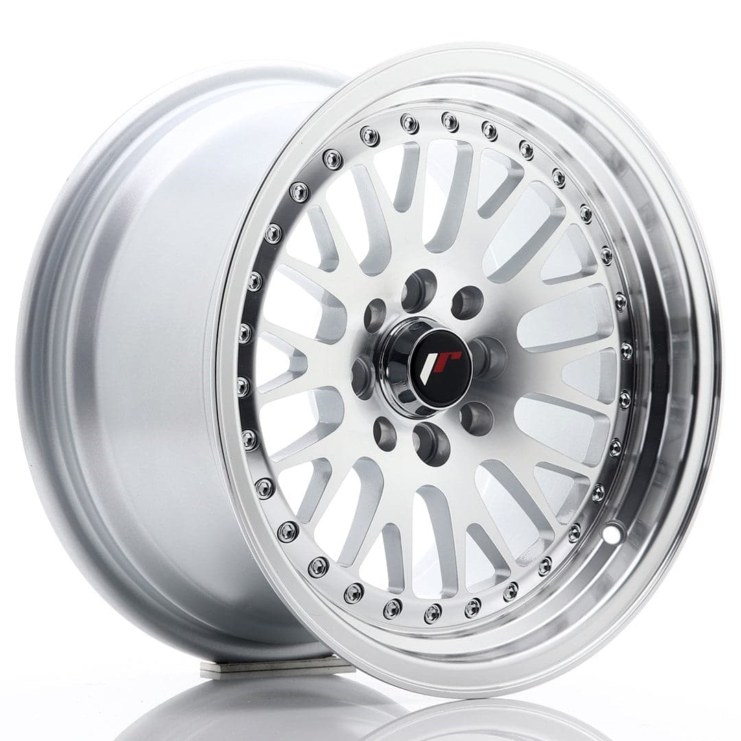 Alu kola Japan Racing JR10 15x8 ET20 4x100/108 Silver Machined Face WheelsUp