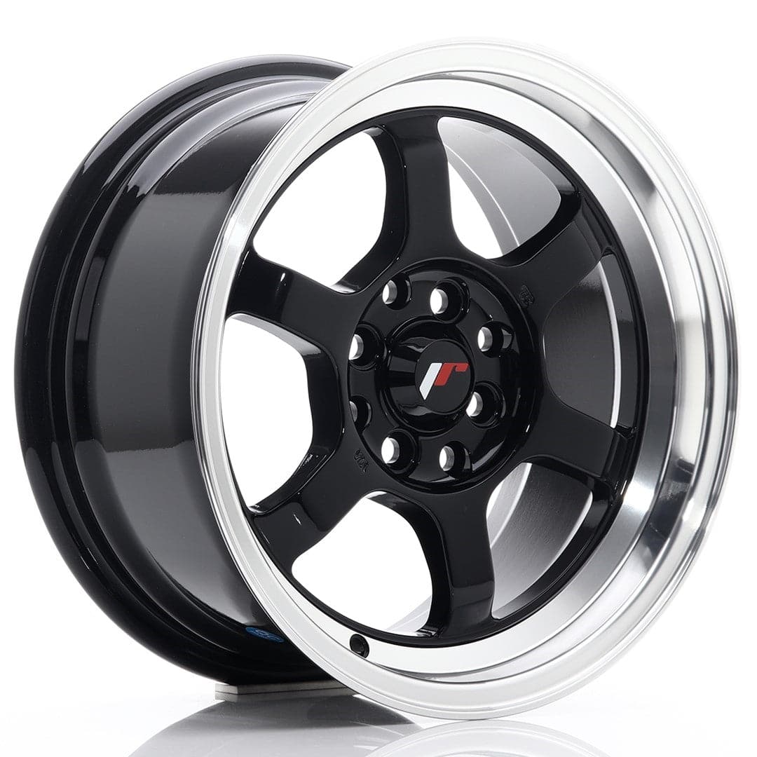 Alu kola Japan Racing JR12 15x7,5 ET26 4x100/114 Gloss Black WheelsUp
