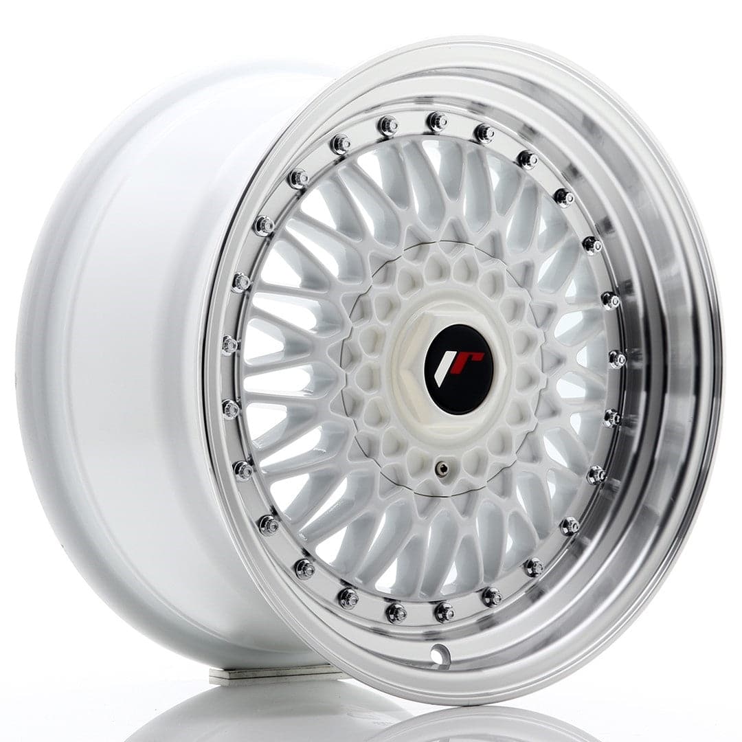 Alu kola Japan Racing JR9 16x8 ET25 4x100/108 White w/Machined Lip WheelsUp