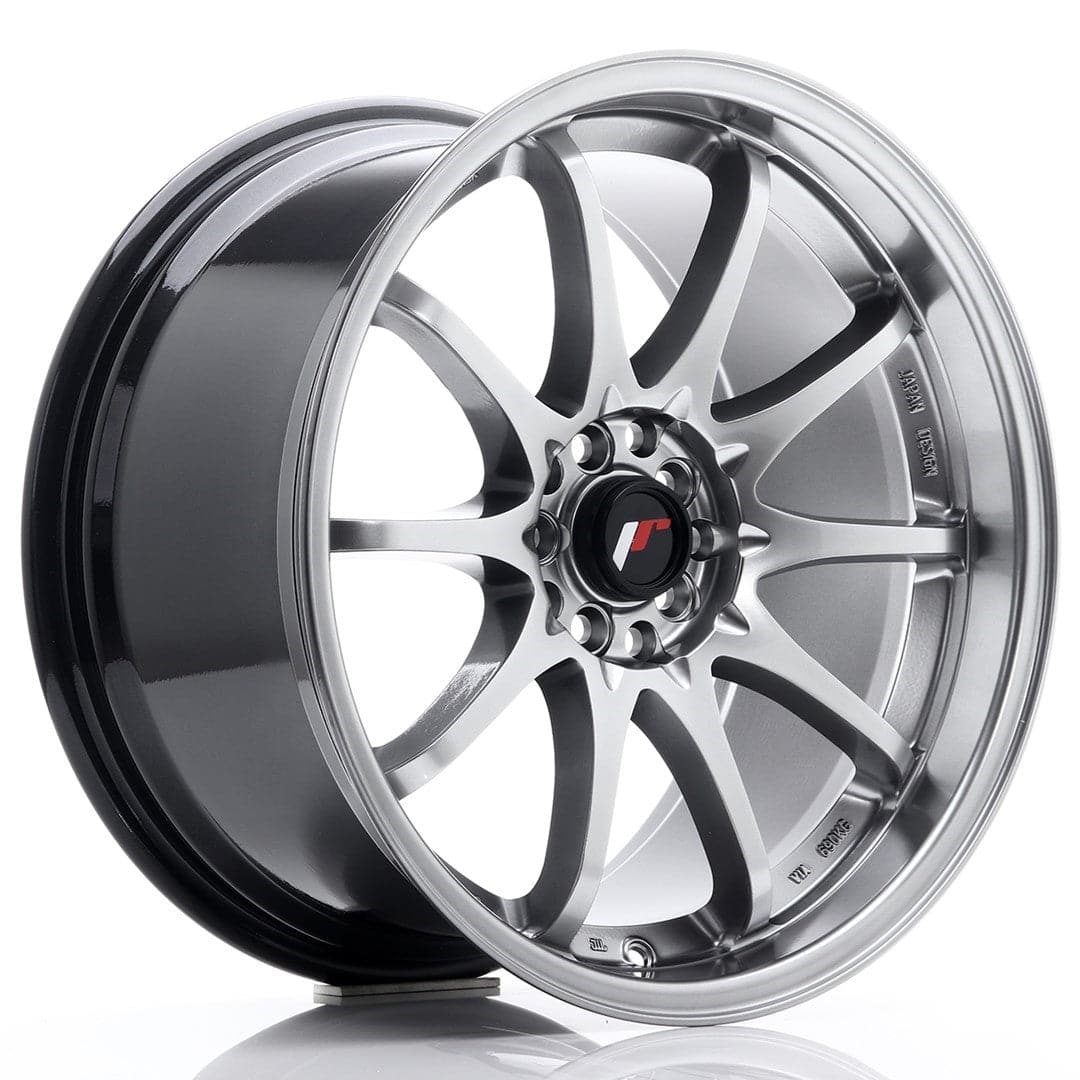 Alu kola Japan Racing JR5 18x9,5 ET38 5x100/114,3 Hyper Black WheelsUp