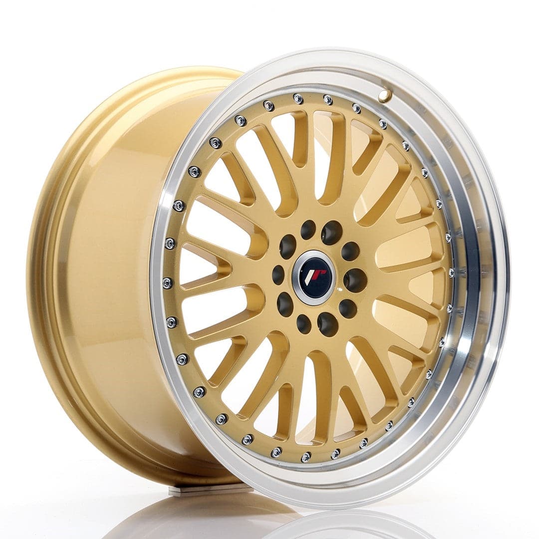 Alu kola Japan Racing JR10 19x9,5 ET35 5x112/114 Gold w/Machined Lip WheelsUp