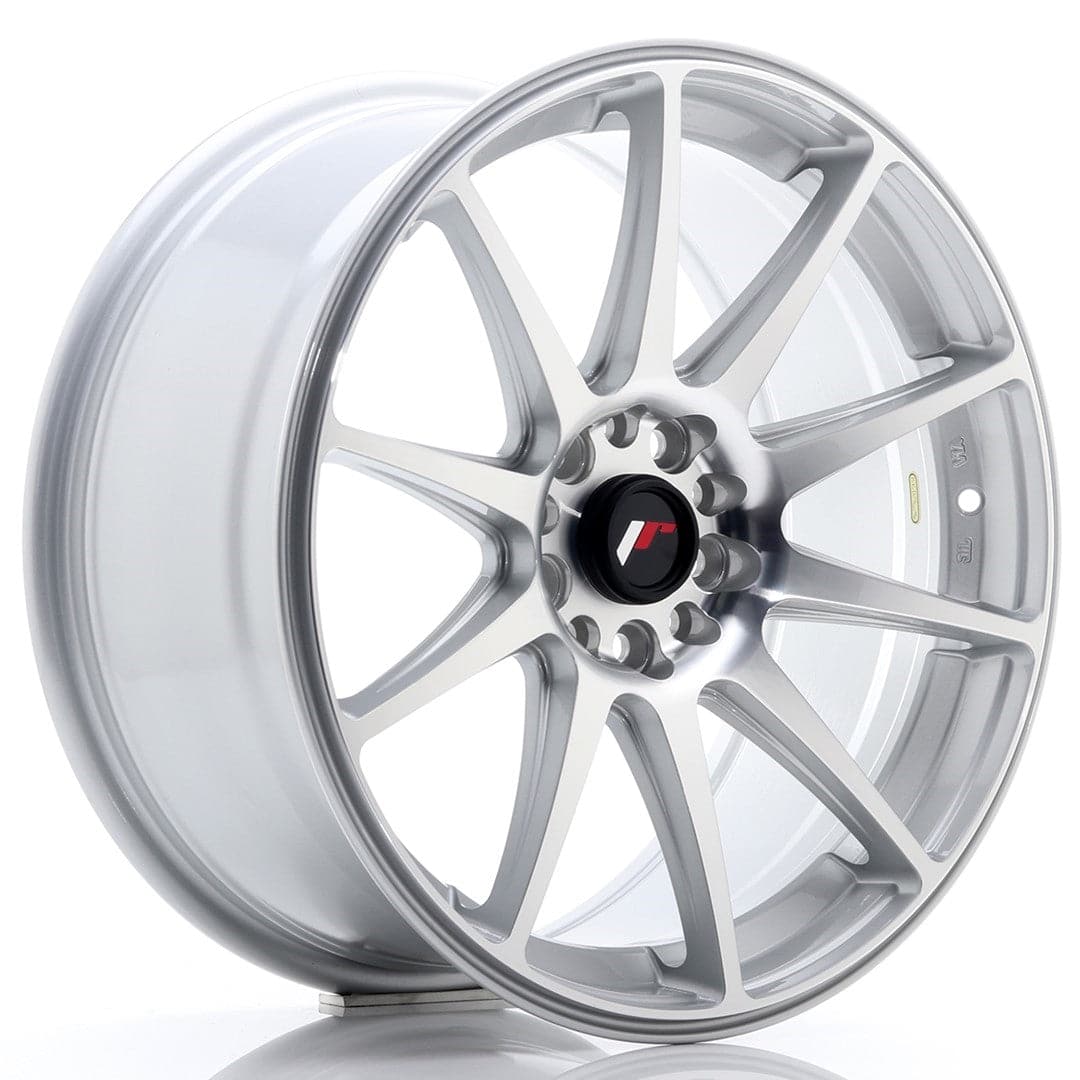 Alu kola Japan Racing JR11 18x8,5 ET40 5x112/114 Silver Machined WheelsUp
