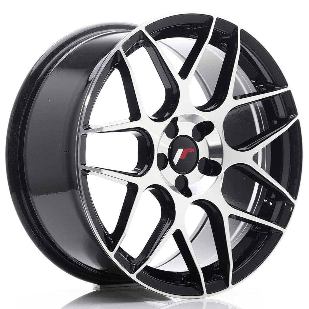 Alu kola Japan Racing JR18 18x8,5 ET35-45 5H BLANK Black Machined WheelsUp