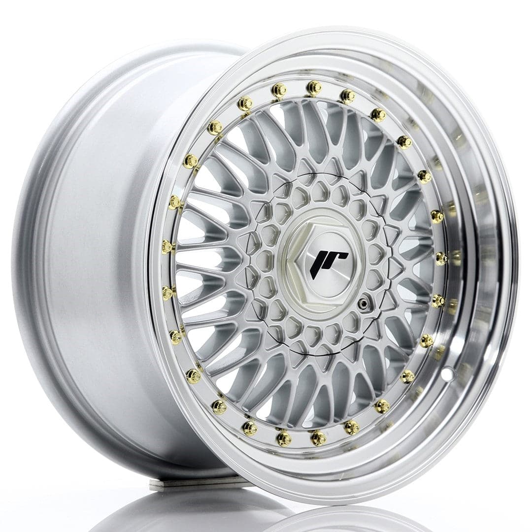 Alu kola Japan Racing JR9 16x8 ET25 BLANK Silver w/Machined Lip WheelsUp