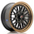 Alu kola Japan Racing JR10 15x7 ET30 4x100/108 Matt Black w/Bronze Lip
