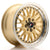 Alu kola Japan Racing JR10 15x7 ET30 4x100/108 Gold w/Machined Lip