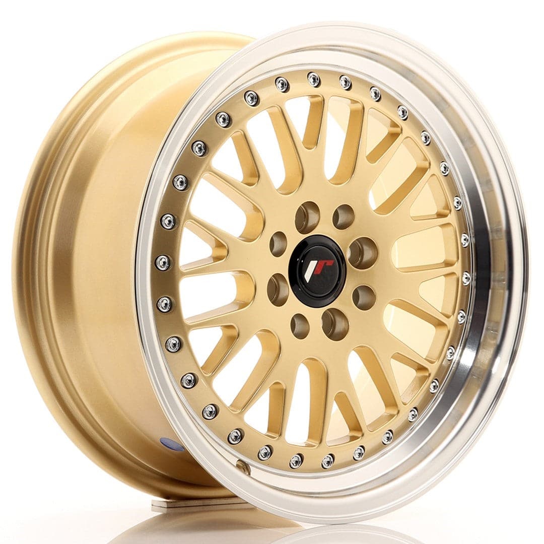 Alu kola Japan Racing JR10 16x7 ET30 4x100/108 Gold w/Machined Lip WheelsUp