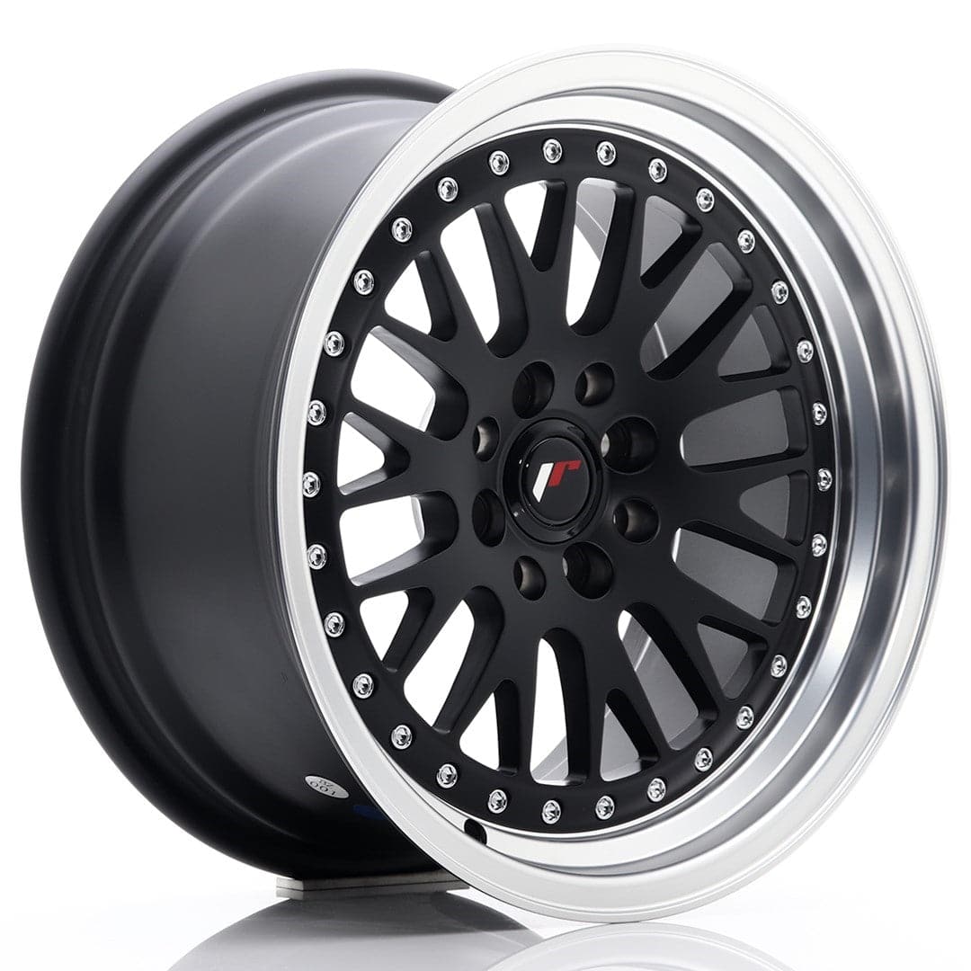 Alu kola Japan Racing JR10 16x8 ET20 4x100/108 Matt Black w/Machined Lip WheelsUp