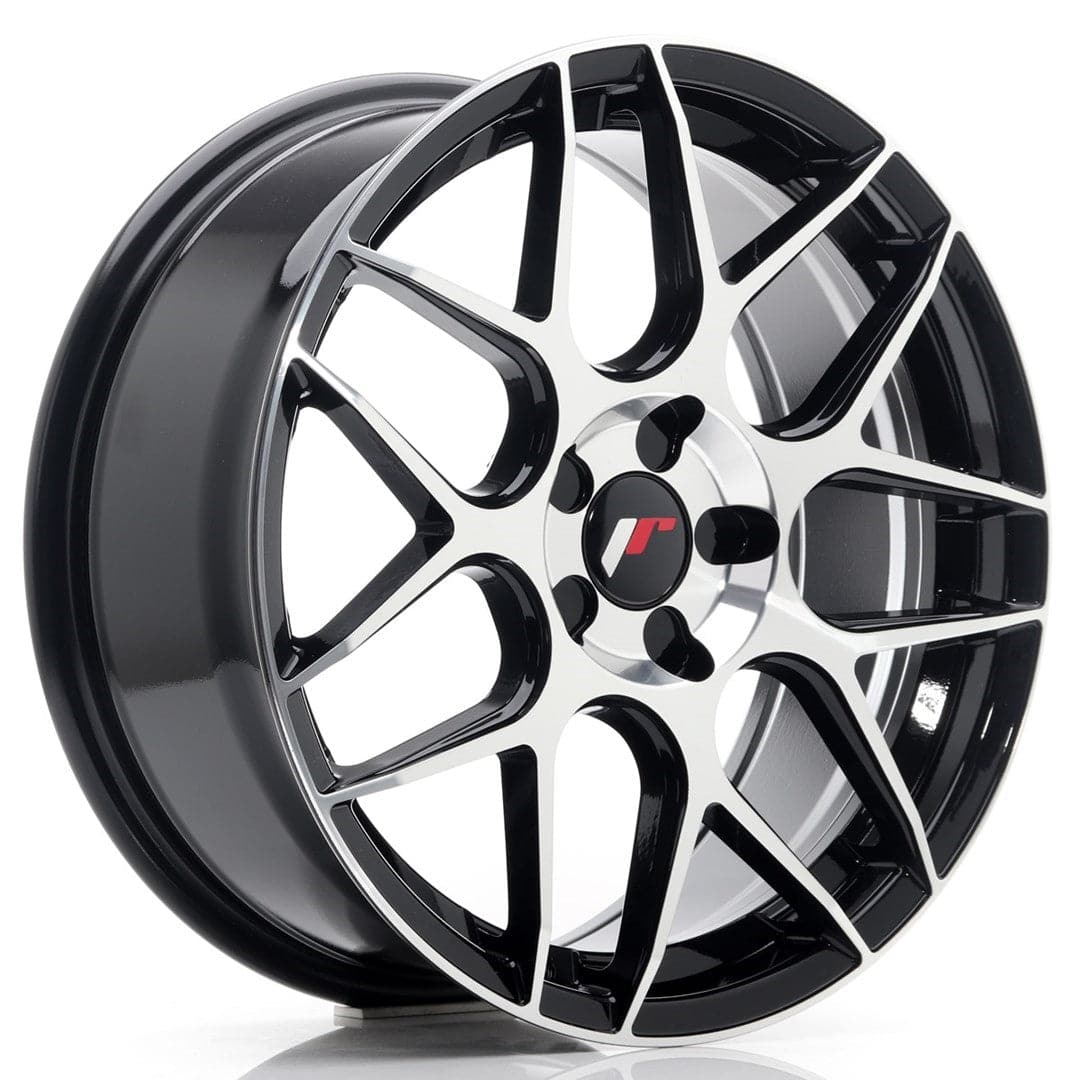 Alu kola Japan Racing JR18 18x7,5 ET35-42 BLANK 5H Black Machined WheelsUp
