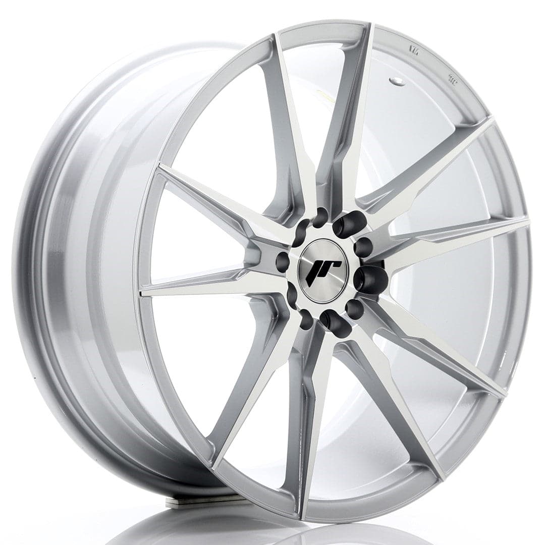 Alu kola Japan Racing JR21 19x8,5 ET40 5x112/114 Silver Machined Face WheelsUp