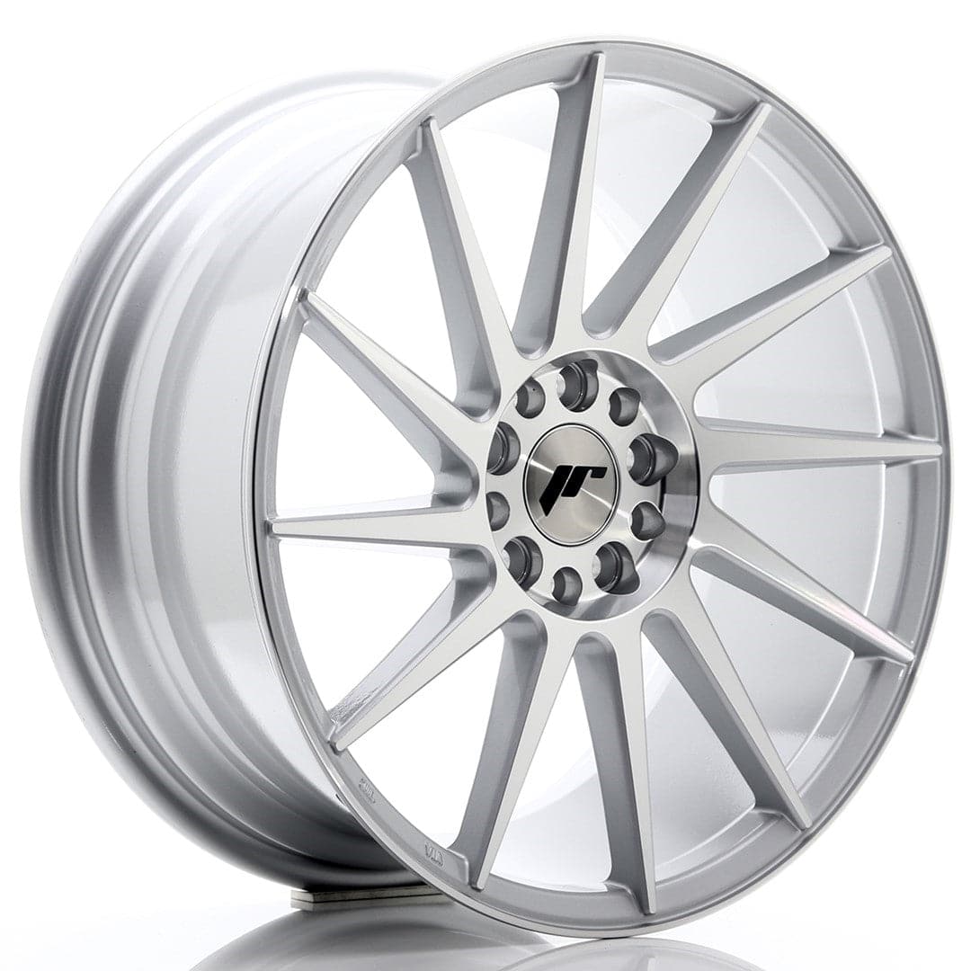 Alu kola Japan Racing JR22 18x8,5 ET40 5x112/114 Silver Machined Face WheelsUp