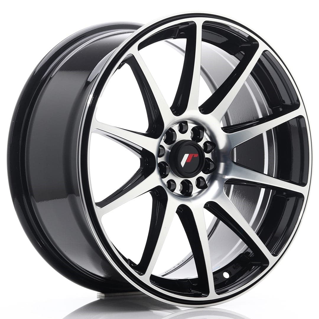 Alu kola Japan Racing JR11 18x8,5 ET40 5x112/114 Black Machined WheelsUp