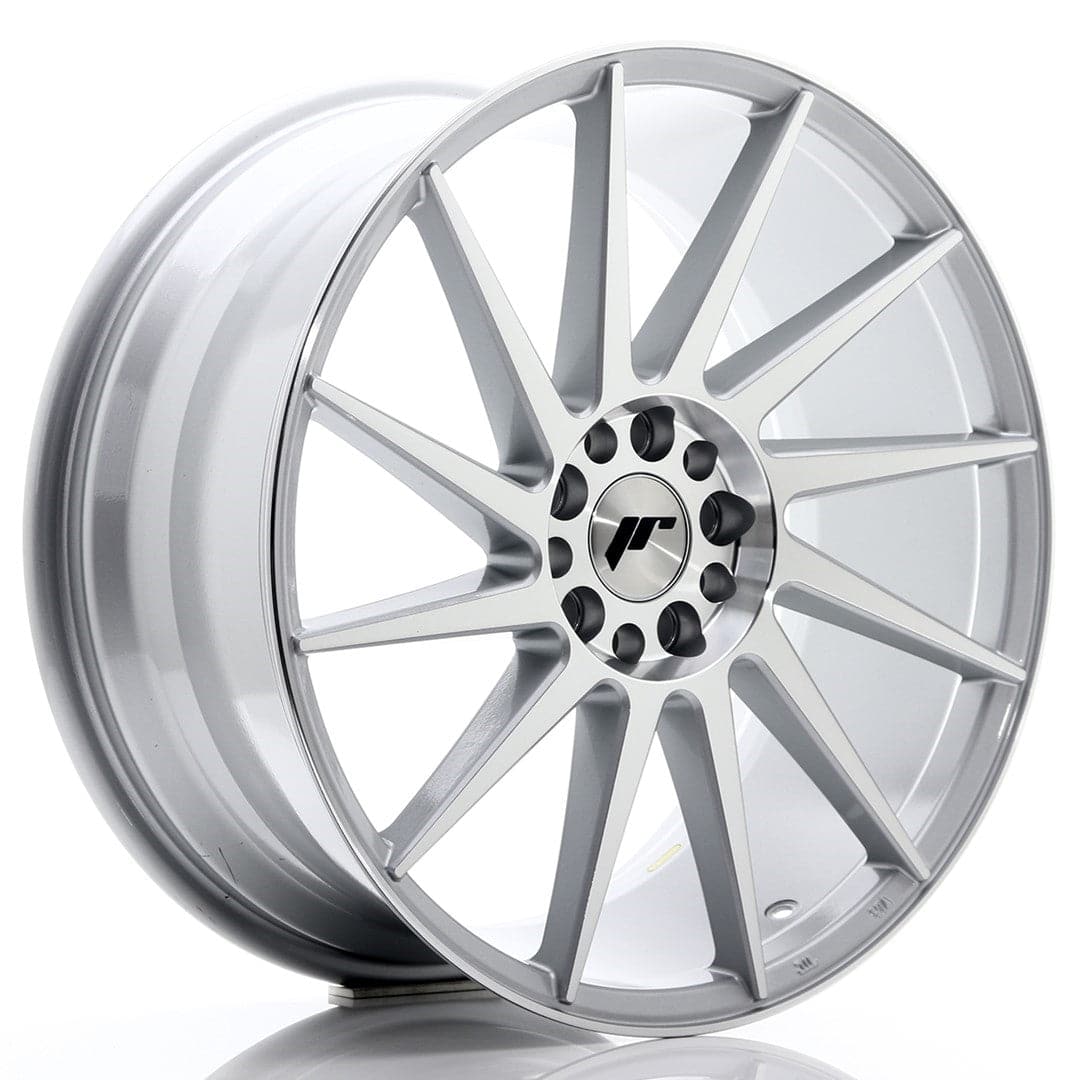 Alu kola Japan Racing JR22 19x8,5 ET40 5x112/114 Silver Machined Face WheelsUp