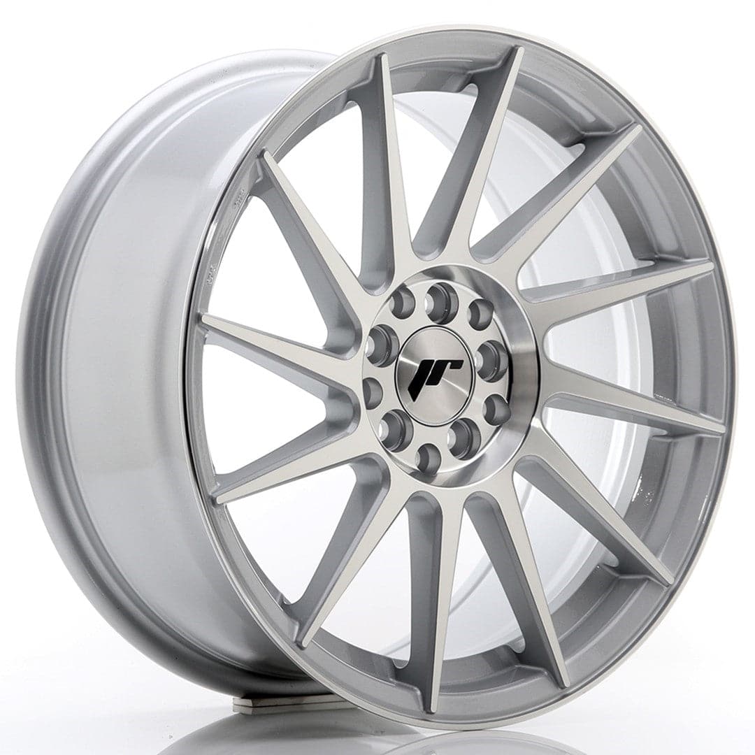 Alu kola Japan Racing JR22 18x7,5 ET40 5x112/114 Silver Machined Face WheelsUp