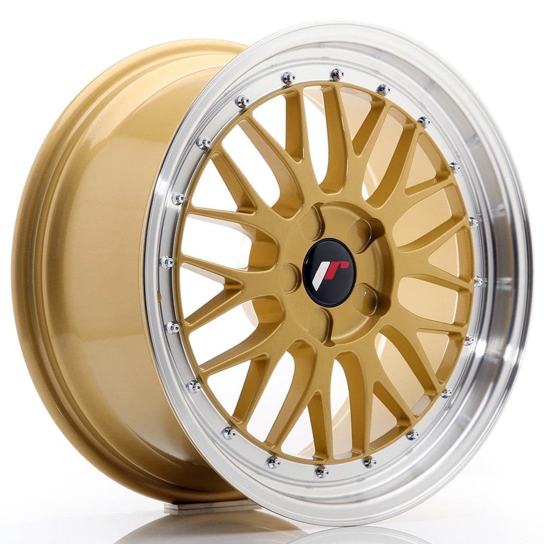 Alu kola Japan Racing JR23 18x8,5 ET25-48 5H BLANK Gold w/Machined Lip WheelsUp