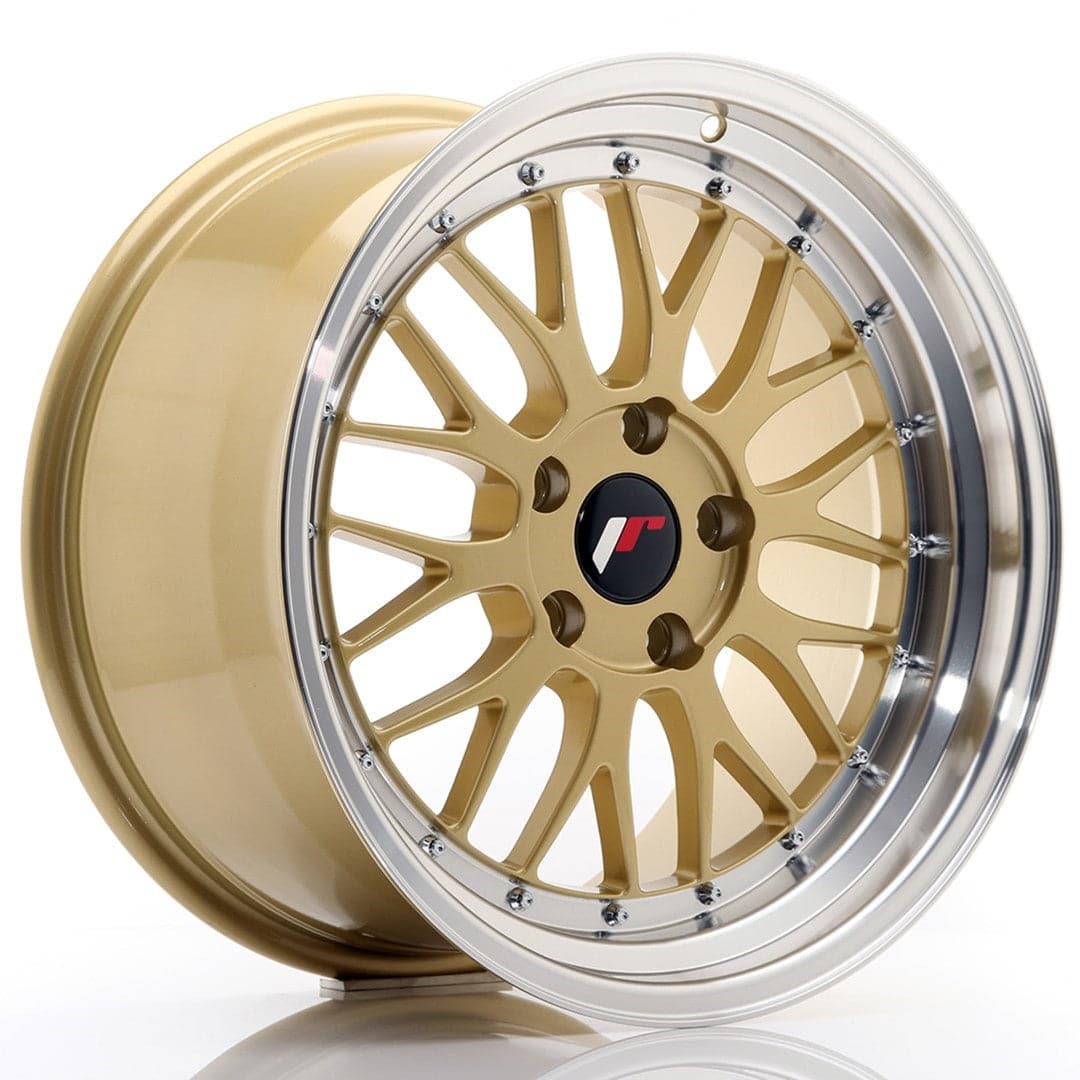 Alu kola Japan Racing JR23 18x9,5 ET35 5x120 Gold w/Machined Lip WheelsUp