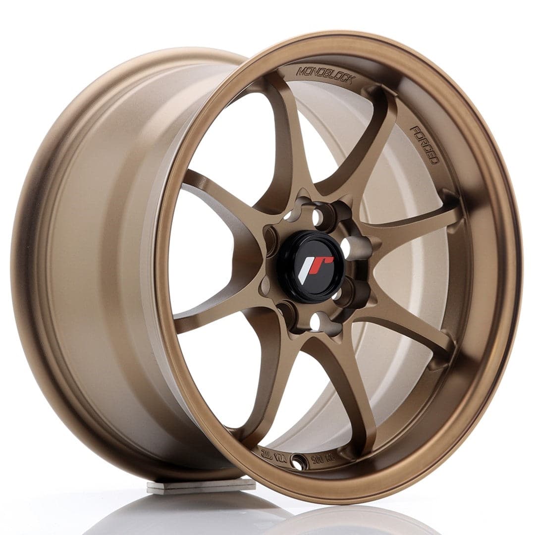 Alu kola Japan Racing JR5 15x8 ET28 4x100 Dark Anodized Bronze WheelsUp