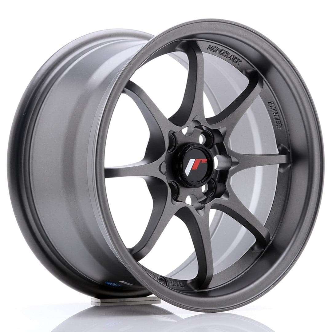 Alu kola Japan Racing JR5 15x8 ET28 4x100 Matt Gun Metal WheelsUp