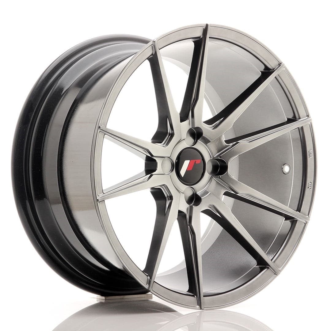 Alu kola Japan Racing JR21 18x9,5 ET30-40 4H BLANK Hyper Black WheelsUp