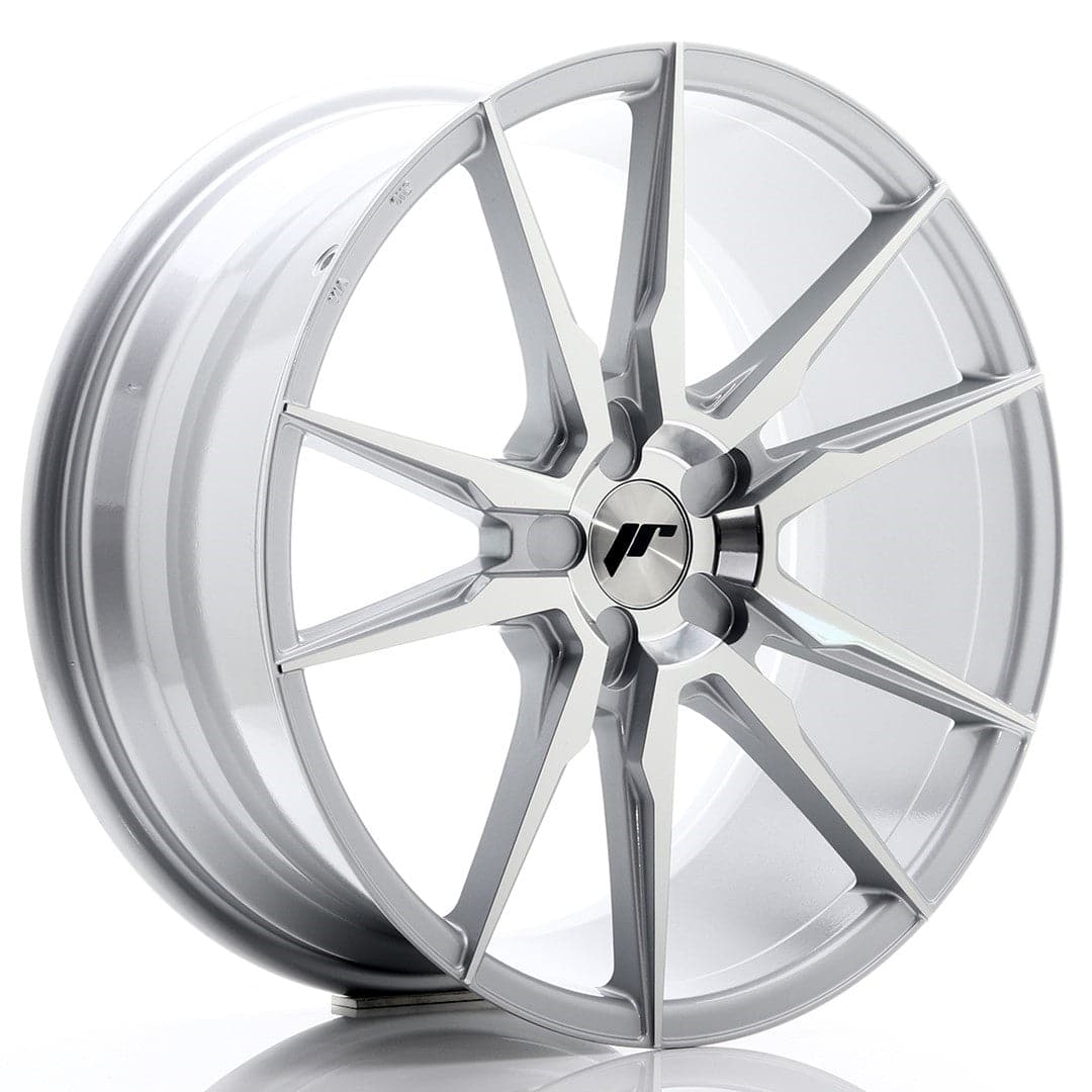 Alu kola Japan Racing JR21 19x8,5 ET20-43 5H BLANK Silver Machined Face WheelsUp