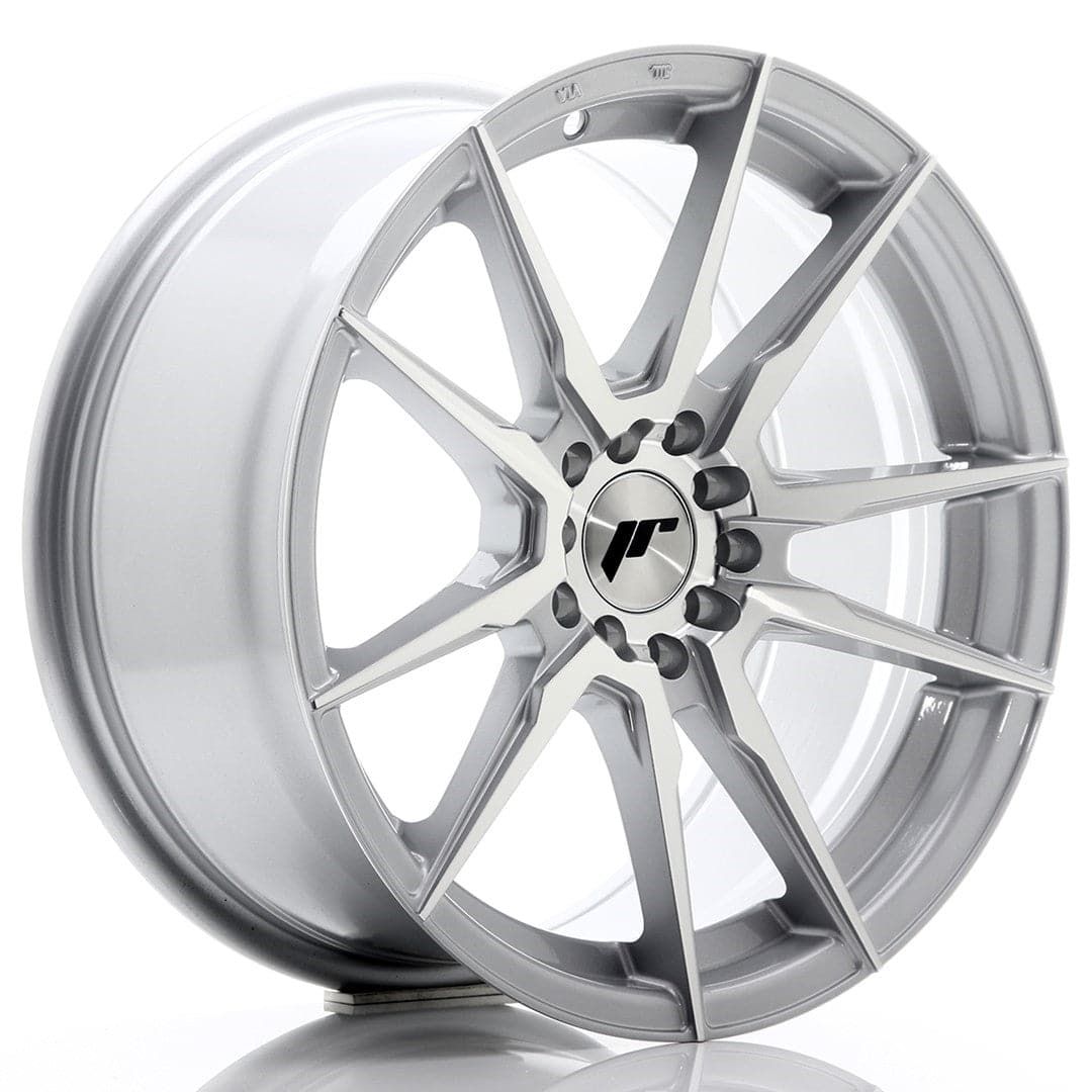 Alu kola Japan Racing JR21 17x8 ET35 4x100/114 Silver Machined WheelsUp