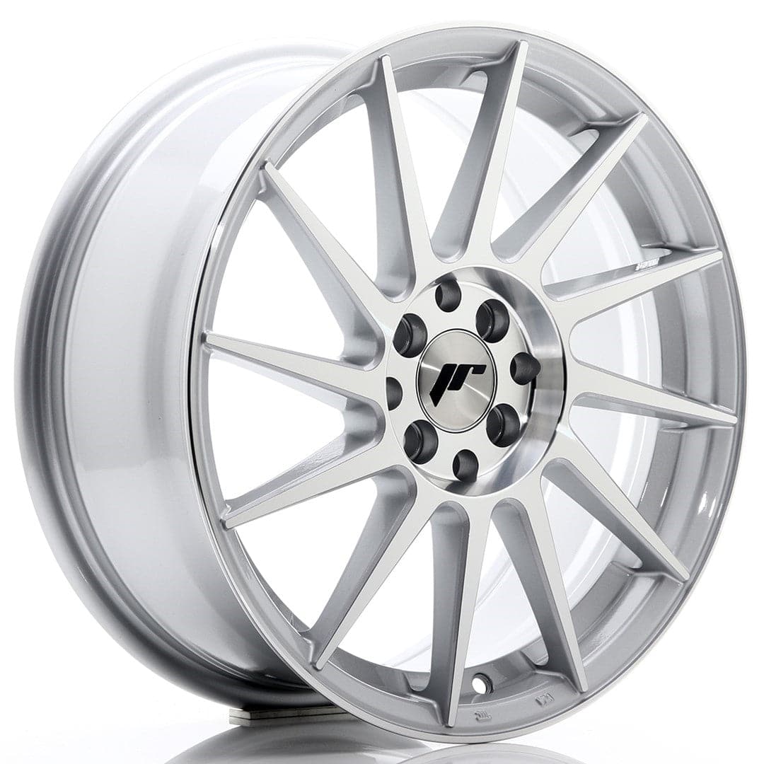 Alu kola Japan Racing JR22 17x7 ET35 5x100/114 Silver Machined Face WheelsUp