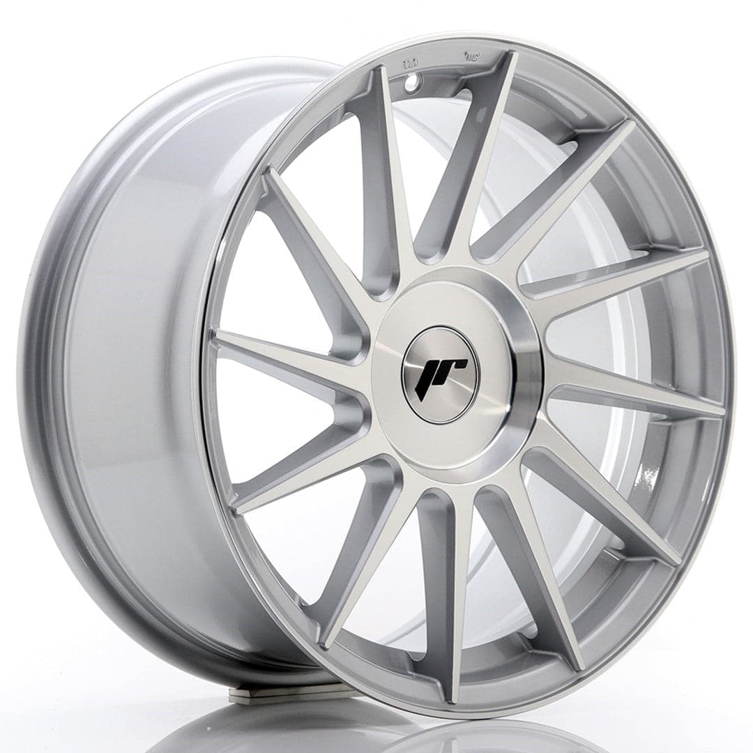 Alu kola Japan Racing JR22 17x8 ET25-35 BLANK Silver Machined Face WheelsUp