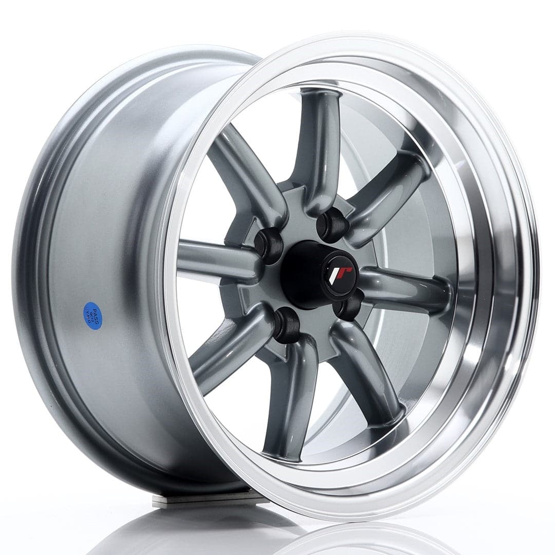 Alu kola Japan Racing JR19 15x8 ET0 4x100 Gun Metal WheelsUp